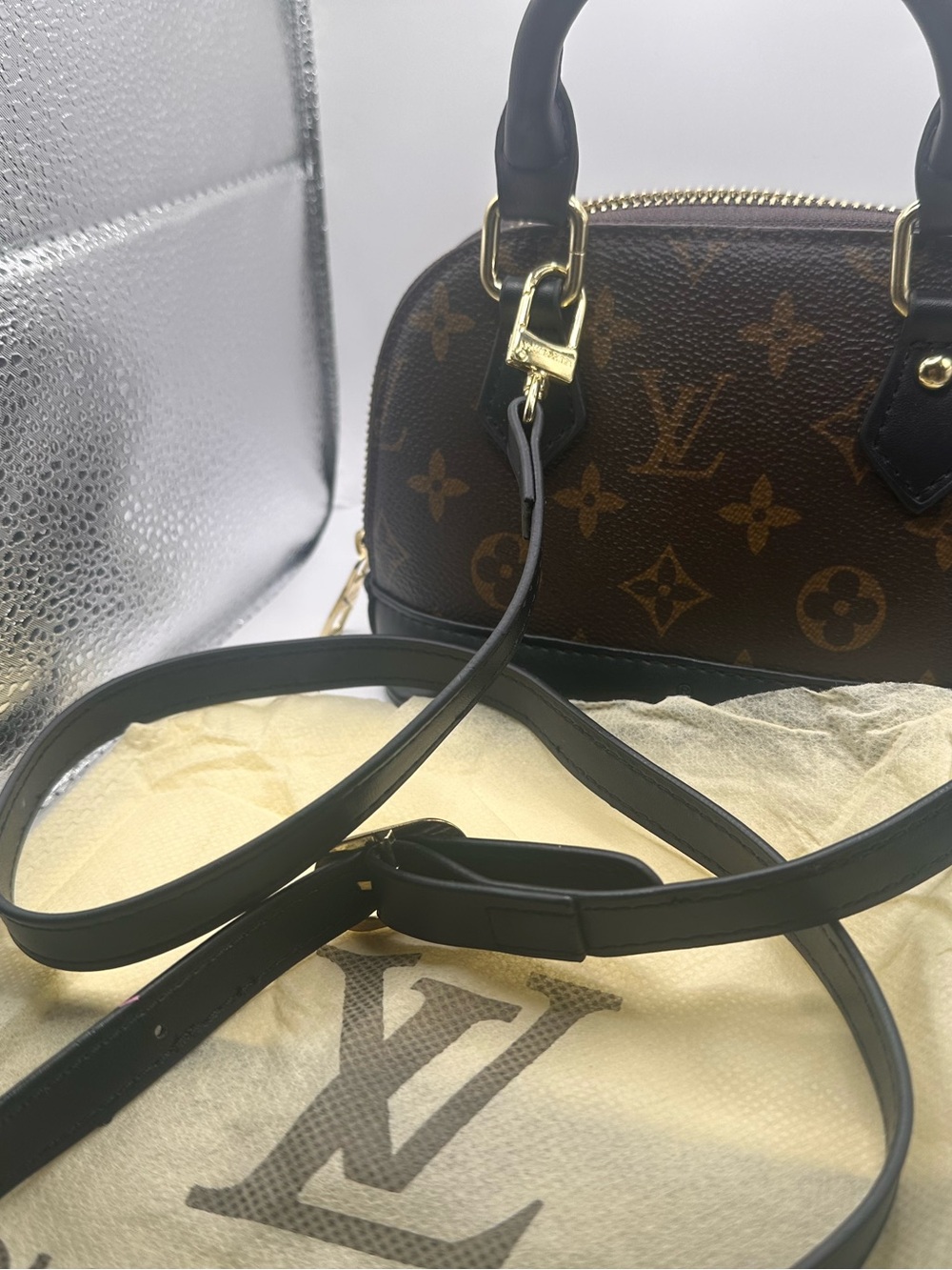 Mini monogram crossbody - Picture 3 of 11